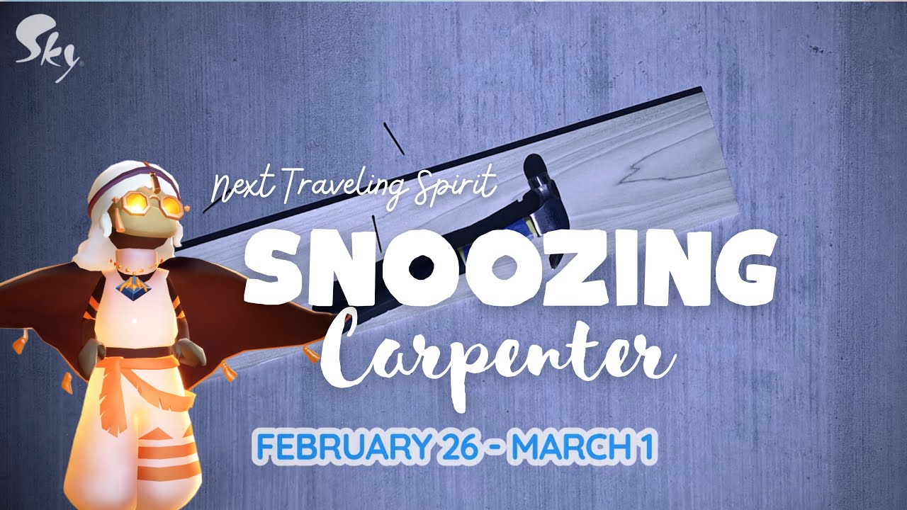 Traveling Spirit - Snoozing Carpenter | Season of Enchantment | sky Cotl | Noob Mode