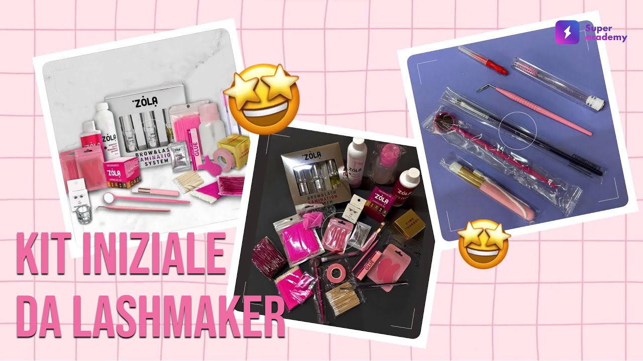 Quali sono i MATERIALI EXTENSION CIGLIA indispensabili PER INIZIARE la vostra attività di lashmaker?