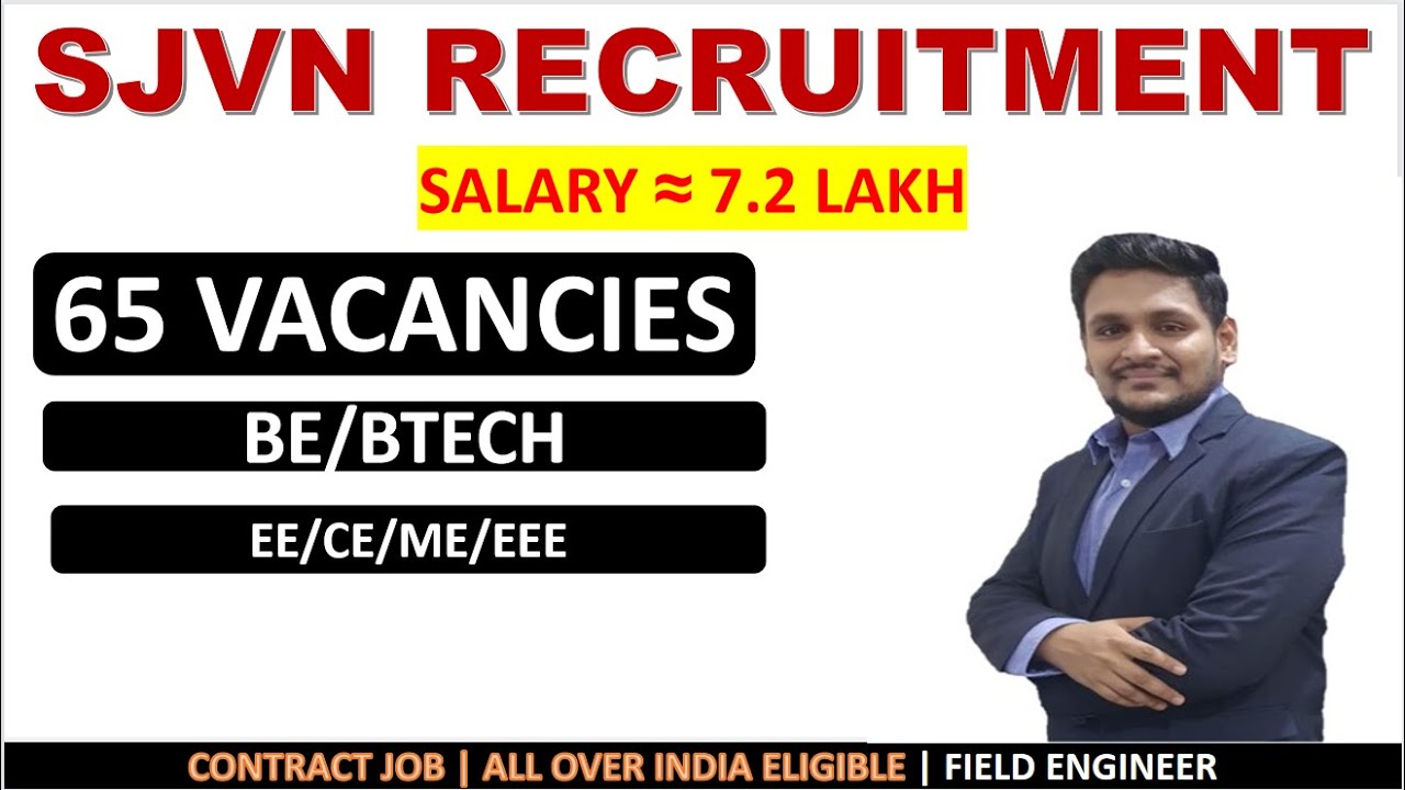 SJVN RECRUITMENT 2023 | LATEST GOVERNMENT JOB UPDATES IN ENGLISH