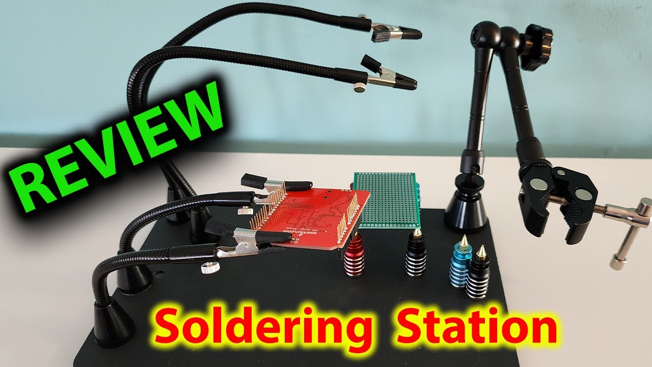 A Game Changer for Soldering? Magnetic Helping Hands Workstation Review