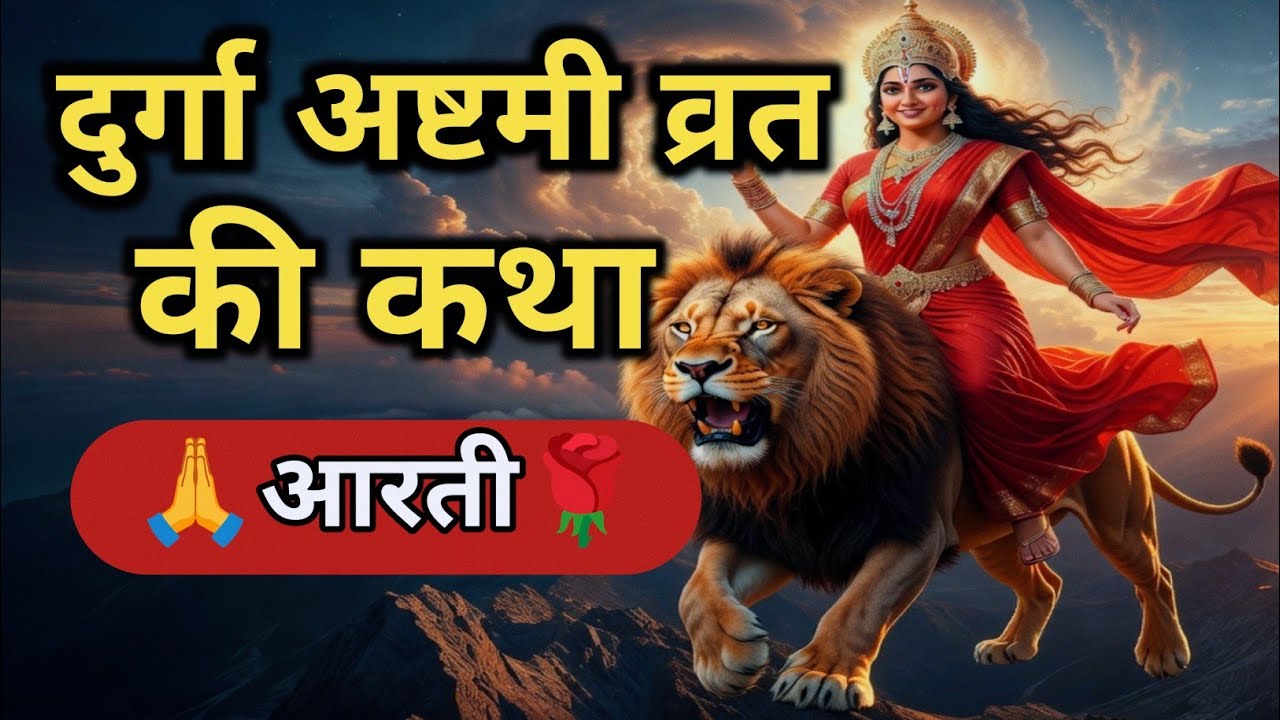 फाल्गुन दुर्गाष्टमी व्रत कथा | मासिक दुर्गाष्टमी व्रत कथा | Masik Durga Ashtami Vrat Katha | Aarti 