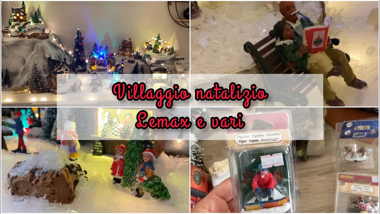 VILLAGGIO DI NATALE FATTO DA ME• LEMAX E VARI
