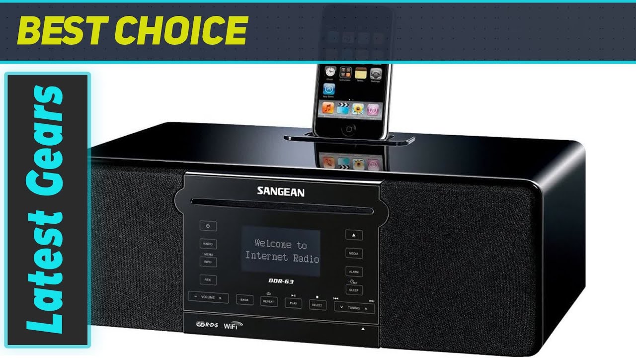 Sangean DDR-63 All-in-One Table Top: Unleash Your Music Experience!