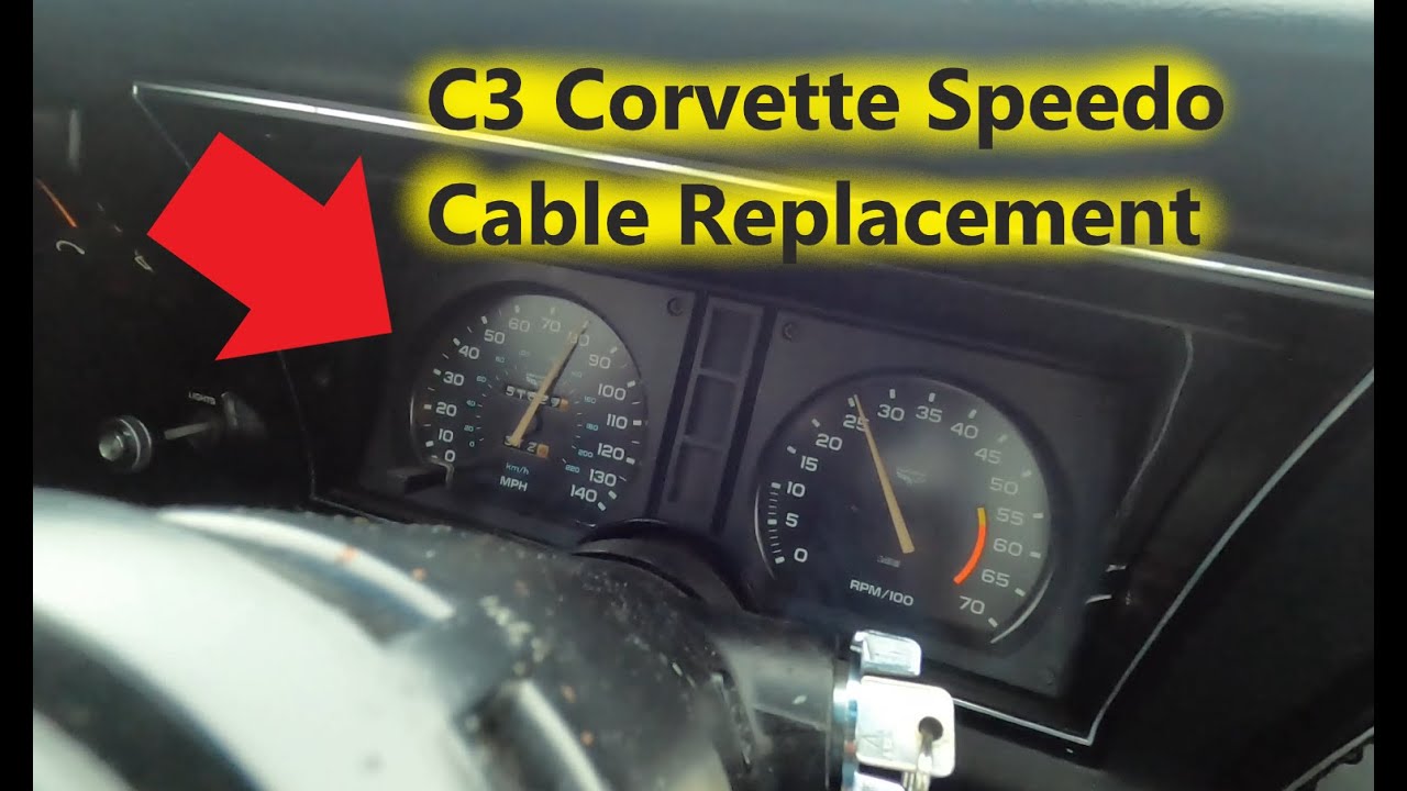 C3 Corvette - Replace Speedo Cable Step By Step - Also Royal Purple is Crap