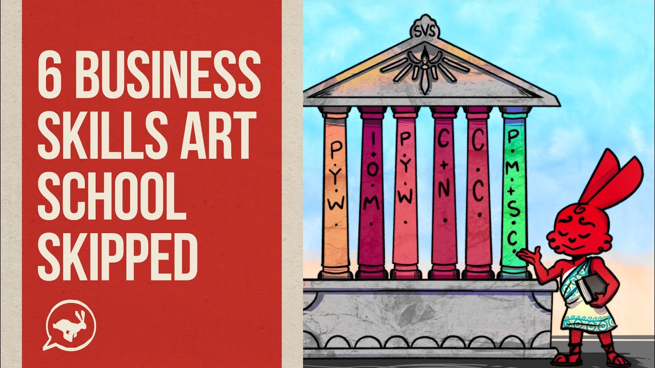 The 6 Business Skills Every Artist Needs (That Art School Never Taught)
