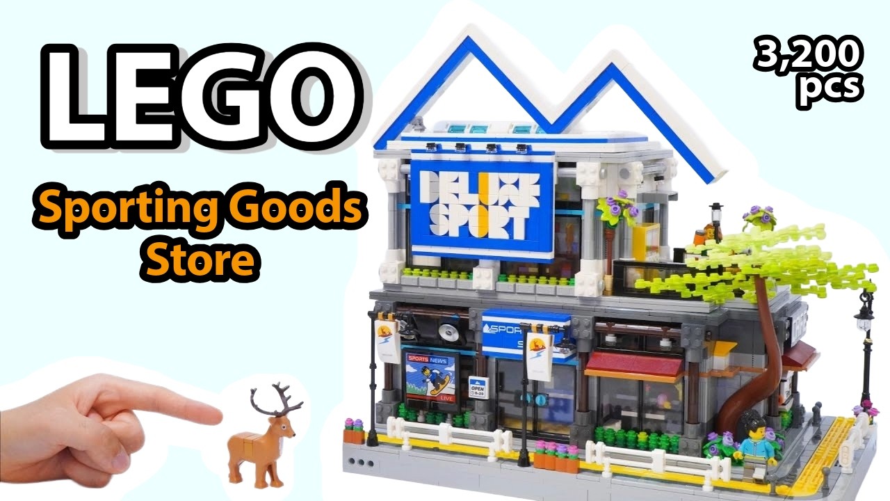LEGO Sporting Goods Store - Speed Build