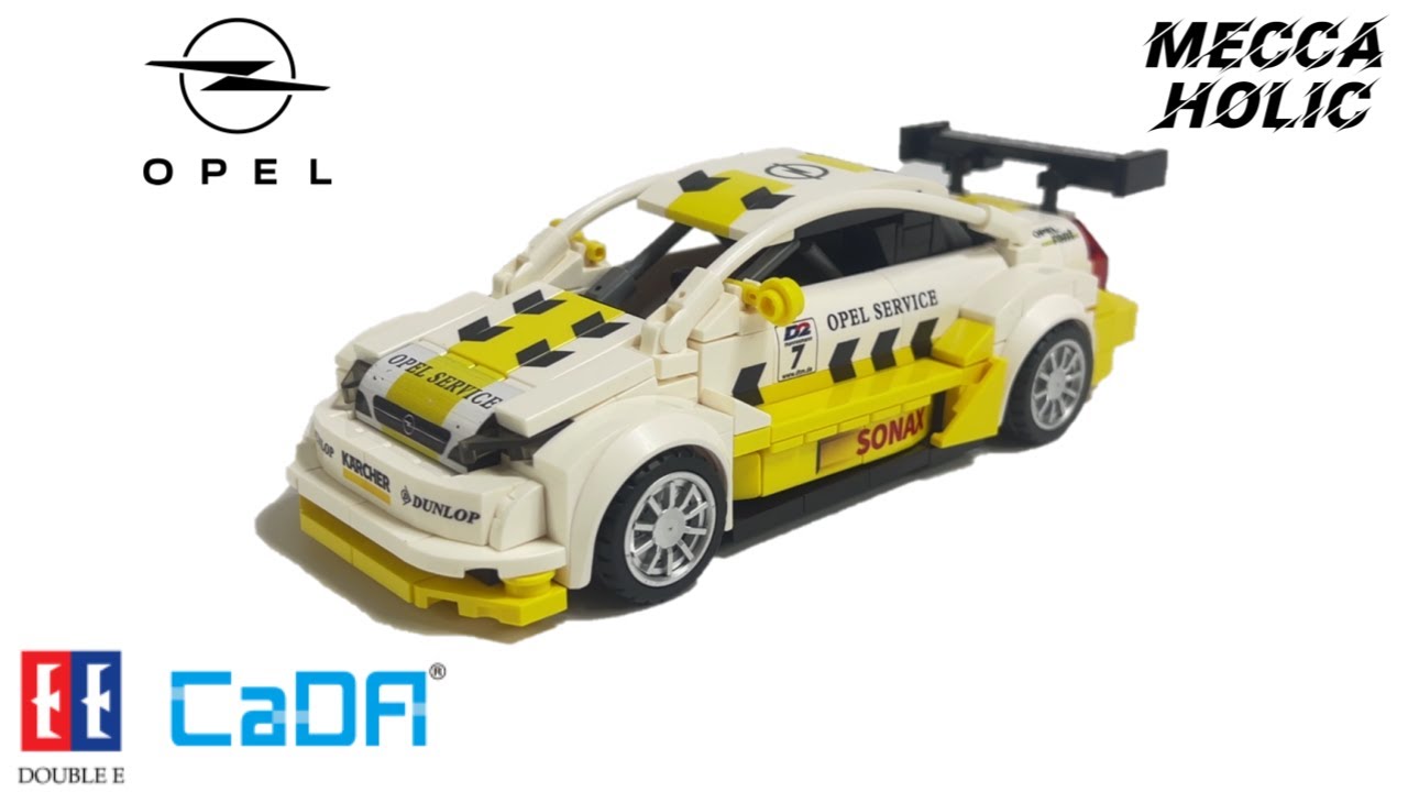 CADA C55036W 1:24 OPEL Astra V8 Coupe скоростная сборка