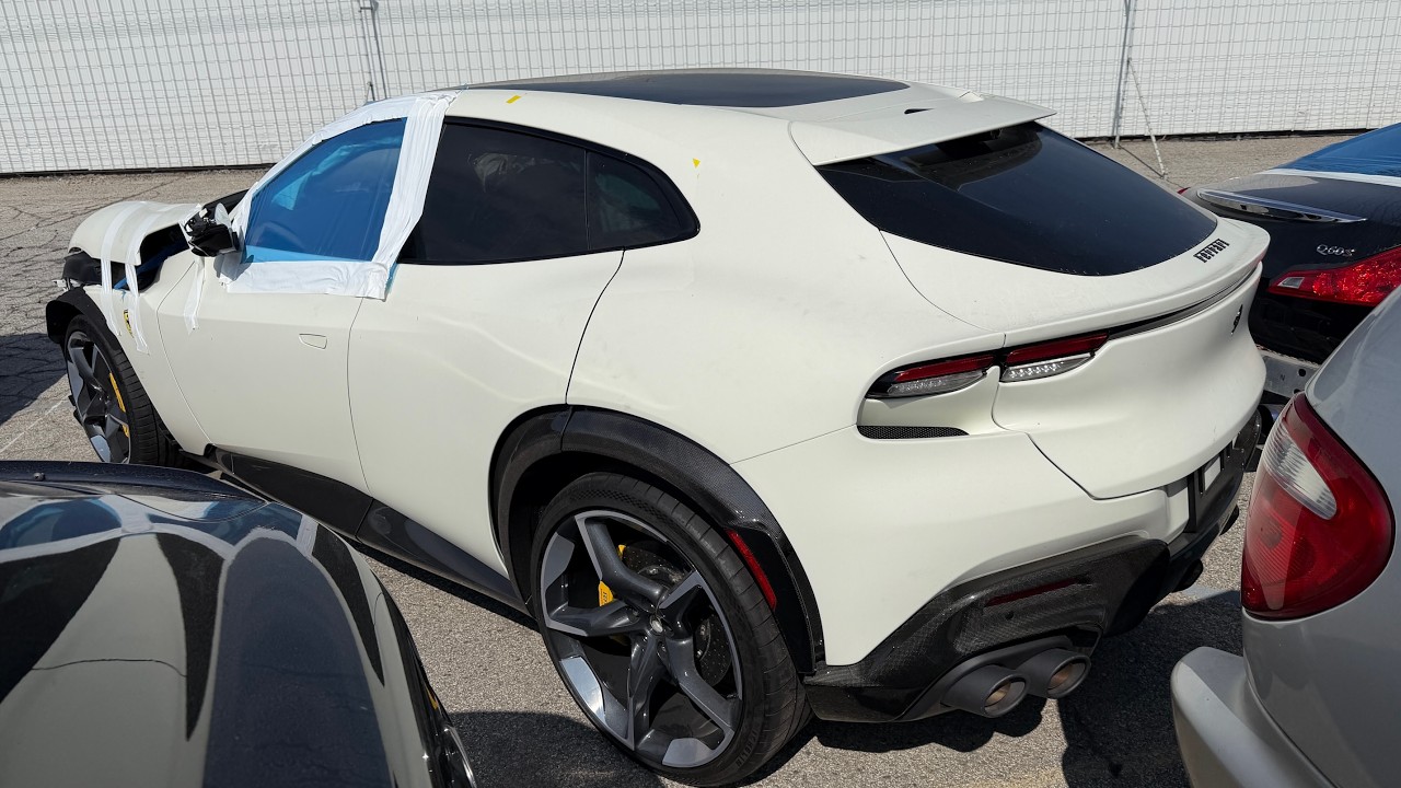 $600,000 Ferrari Purosangue Wrecked Already?!