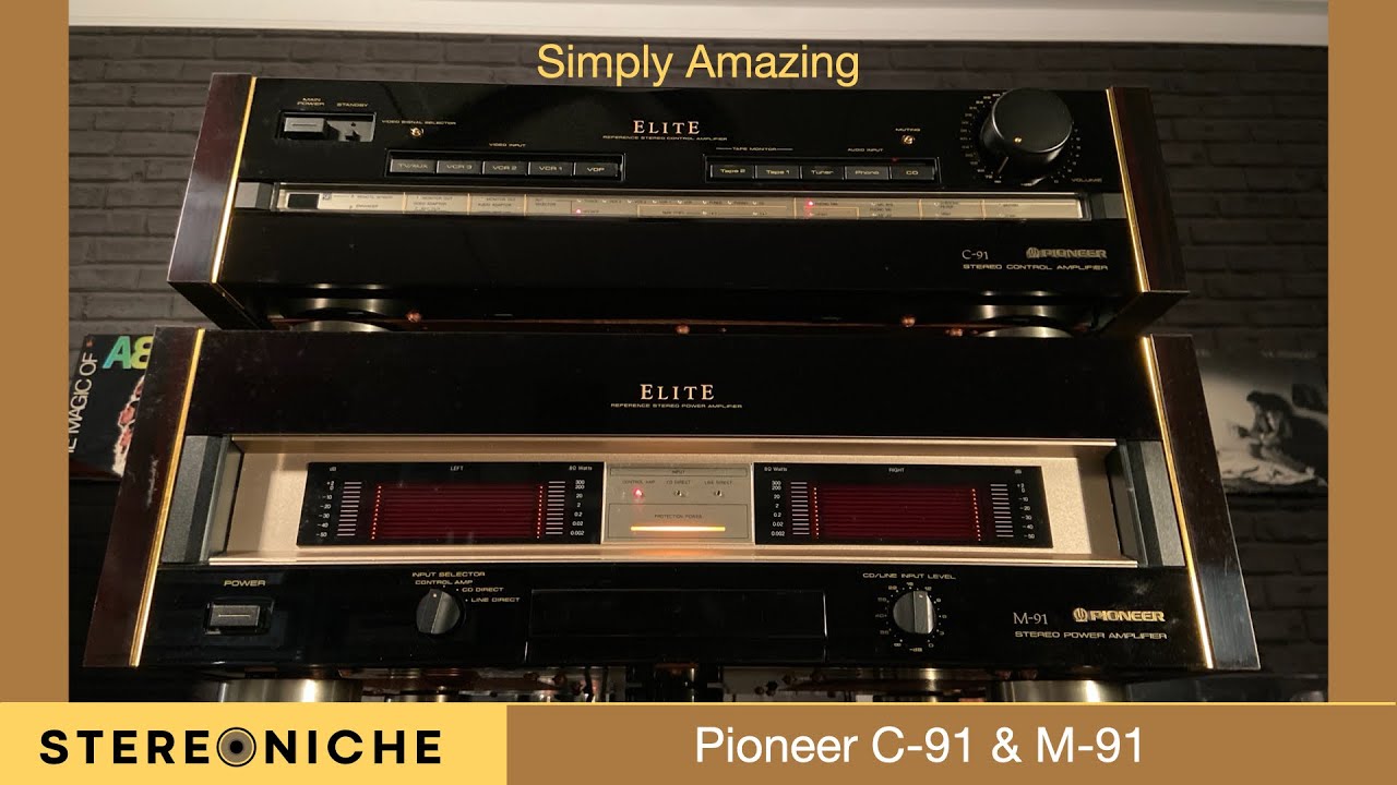 This Pioneer Elite Vintage Stereo Gear still ROCKS in 2024!!! Amazing fit and finish!