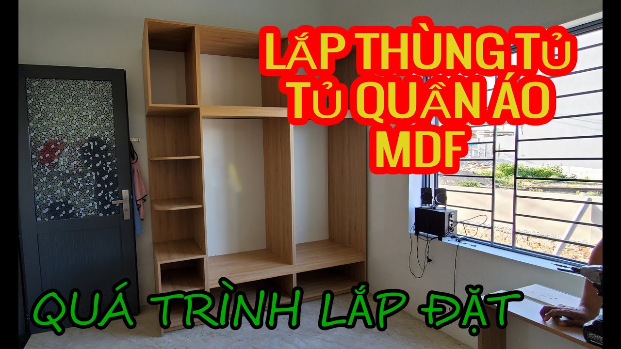 LÀM TỦ QUẦN ÁO KHÔNG THỂ BỎ QUA VIDEO NÀY | Instructions for making a wardrobe