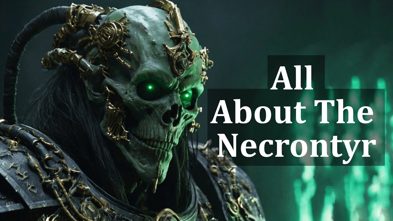 The Necrontyr: Who Were They Before They Became Necrons? | Warhammer 40k Lore