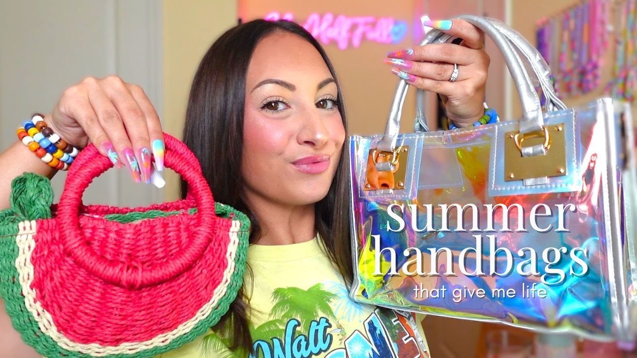 ASMR Summer Handbags That Give Me Life 🍉