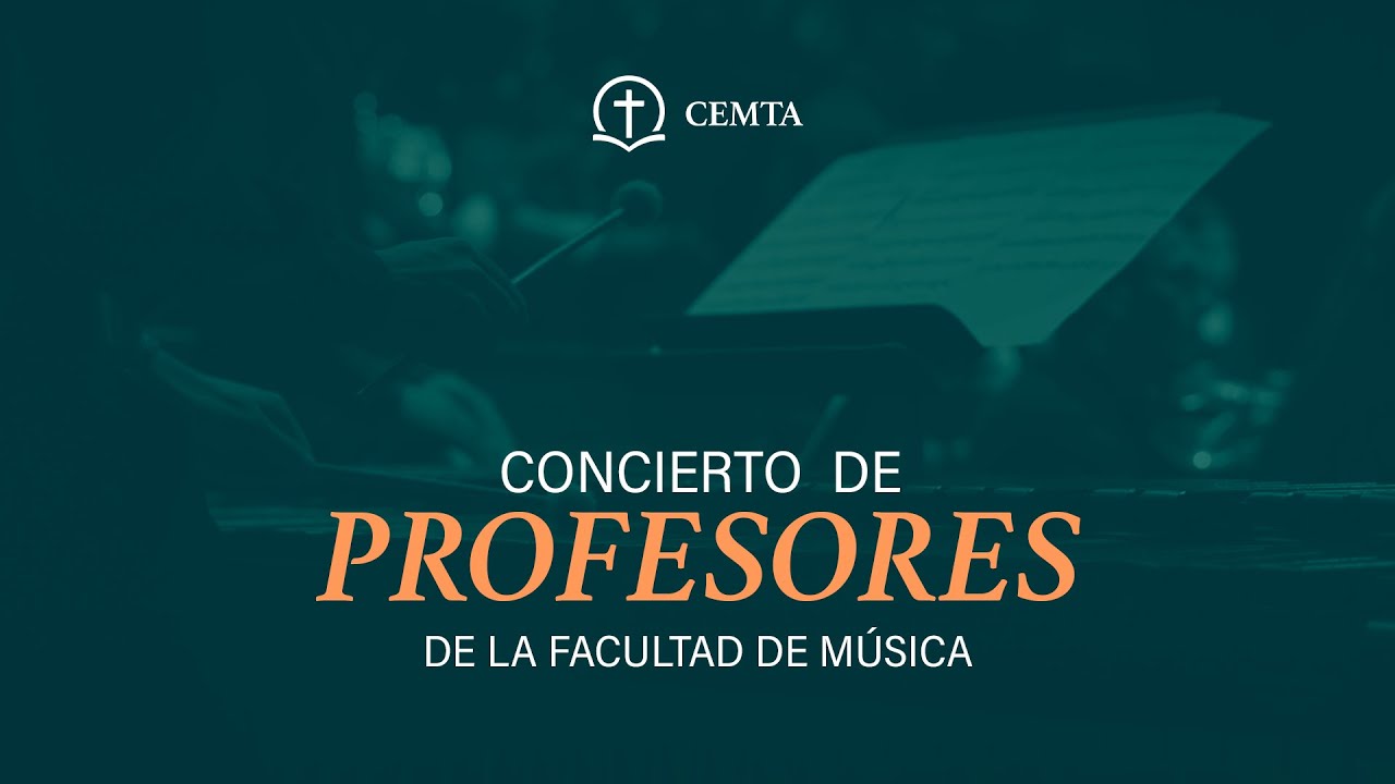 Concierto de Profesores 2025 | Facultad de Música