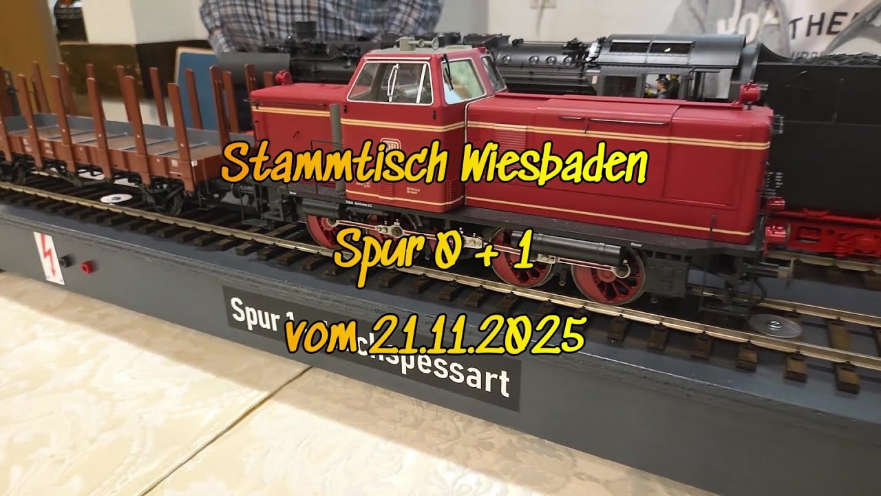 Stammtisch Wiesbaden Spur 0 + 1 vom 21.11.2025