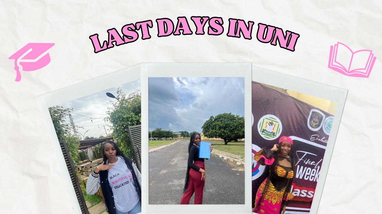 Vlog | Out with the girls/ Last days in University