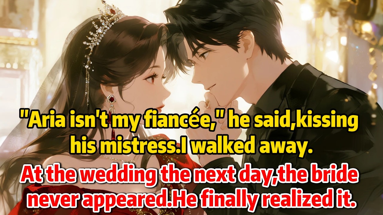 “Aria isn’t my fiancée,” he said,kissing his mistress.I walked away.At the wedding the next day...