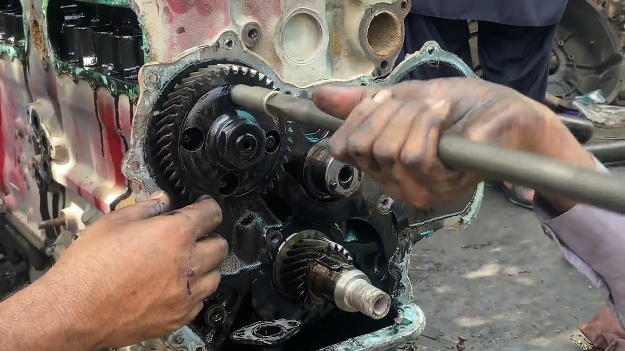 Inside a 6 Cylinder Diesel Engine Rebuild | Precision Workshop Work