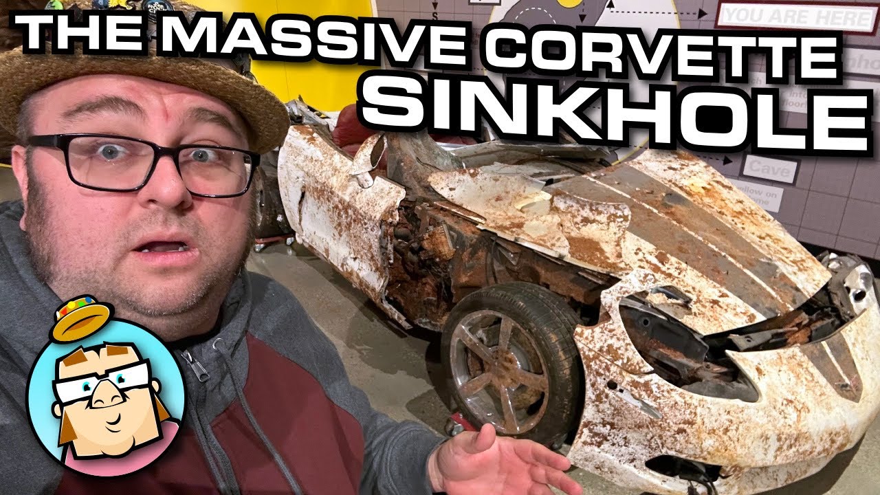 The Massive Sinkhole at the National Corvette Museum - Kentucky Roadside Stops - Gas Station Dinner