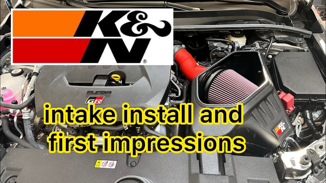 K&N intake install | GR COROLLA | first impressions and sound comparison | MUST WATCH!