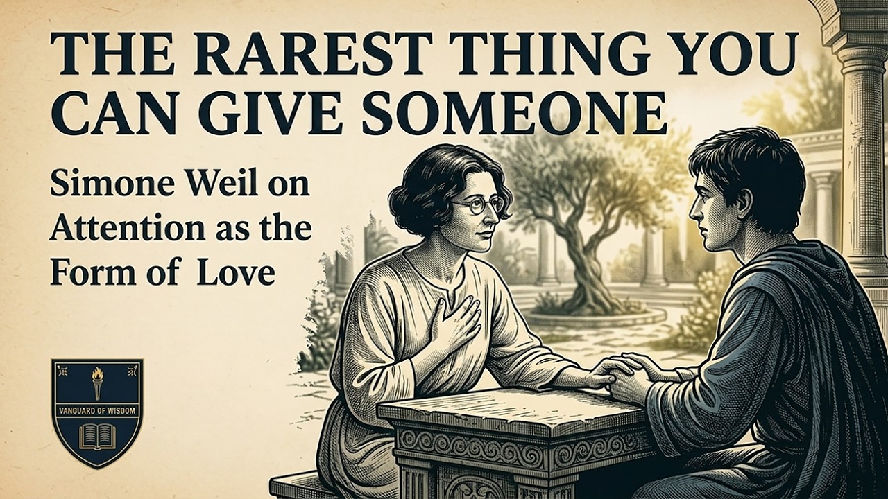 The Rarest Thing You Can Give Someone - Simone Weil on Attention as the Highest Form of Love
