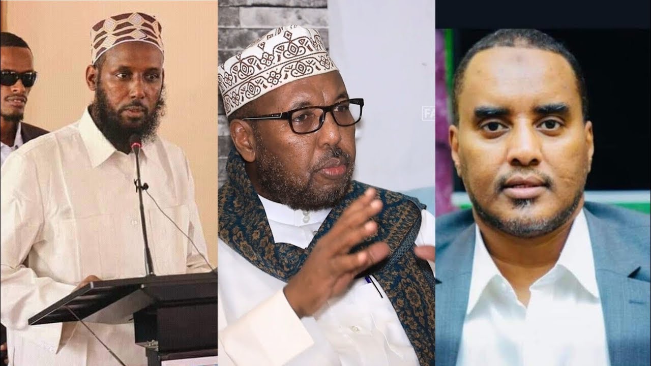 DEG DEG AH;-Muxuu Sheekh Cali Wajiis Kala Kulmay Fahad Yaasiin Iyo Arin Xasaasi ah Oo Uu Banaanka Ke