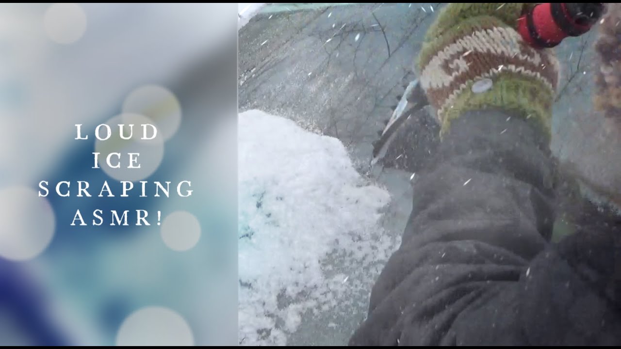 Clearing Snow and Scraping Ice Off My Car in the FREEZING Cold