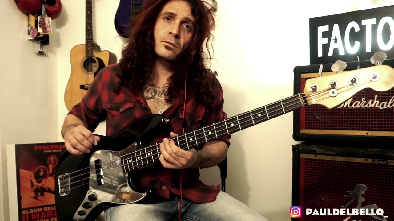 #L40 - Pick groove using 10th chords & ghost notes w/ tutorial  - 90 bpm