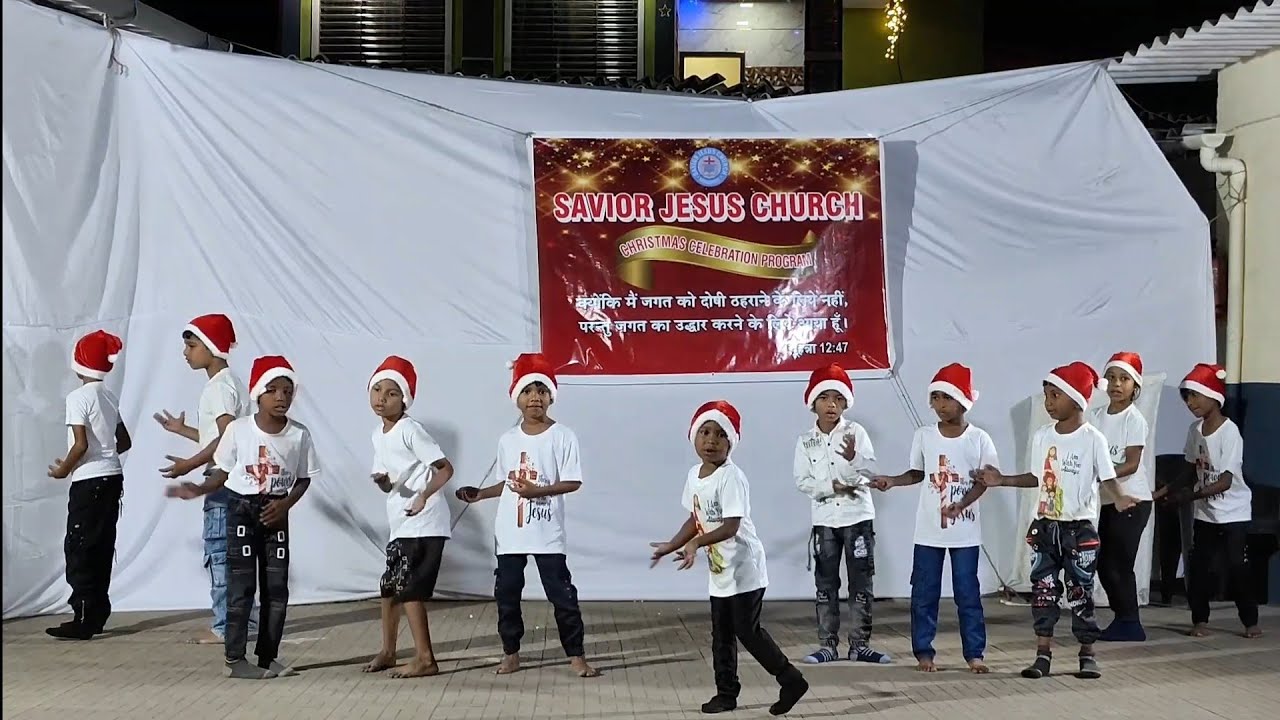 Small kids dance #christmascelebration  #christianmusic #shelleyreddy #kaunhunmain #actionsongs 