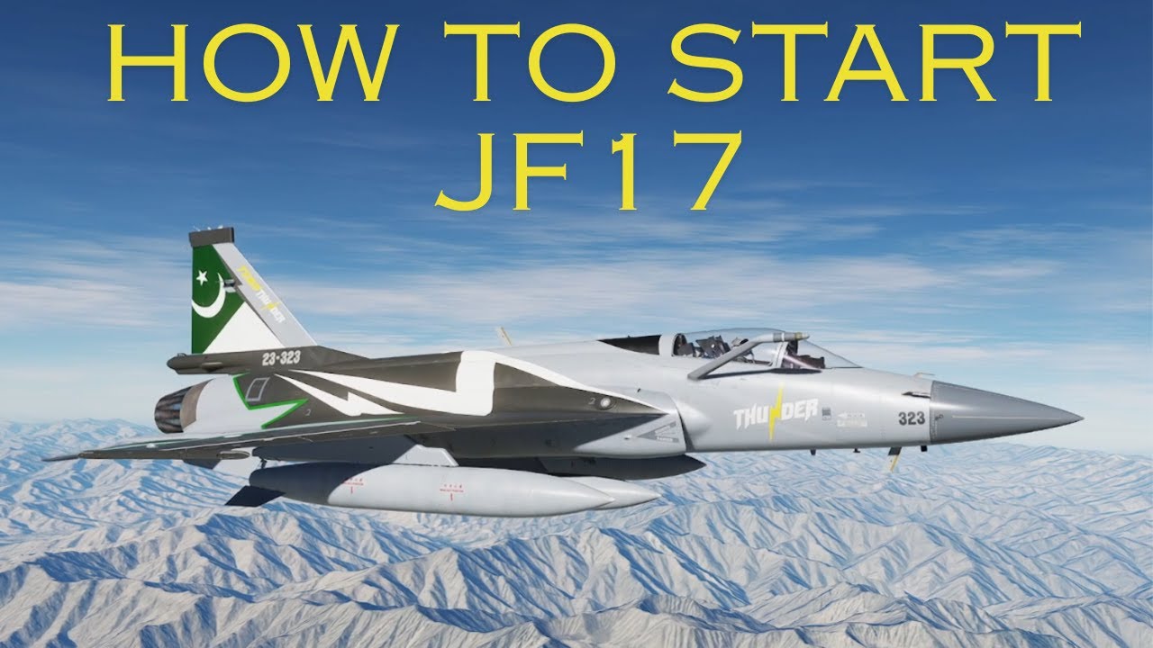 How to Cold Start the JF-17 Thunder in DCS World (INS/Nav Alignment) | 2026