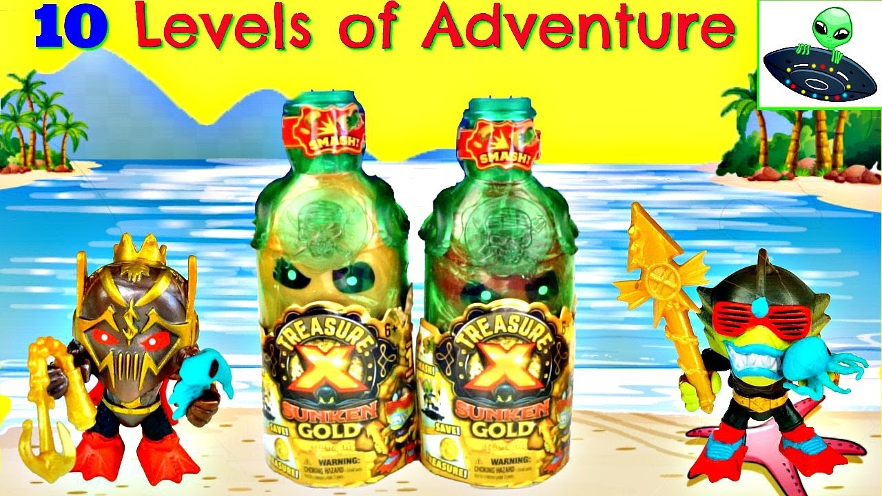 Treasure X Sunken GOLD 10 Levels of Adventure