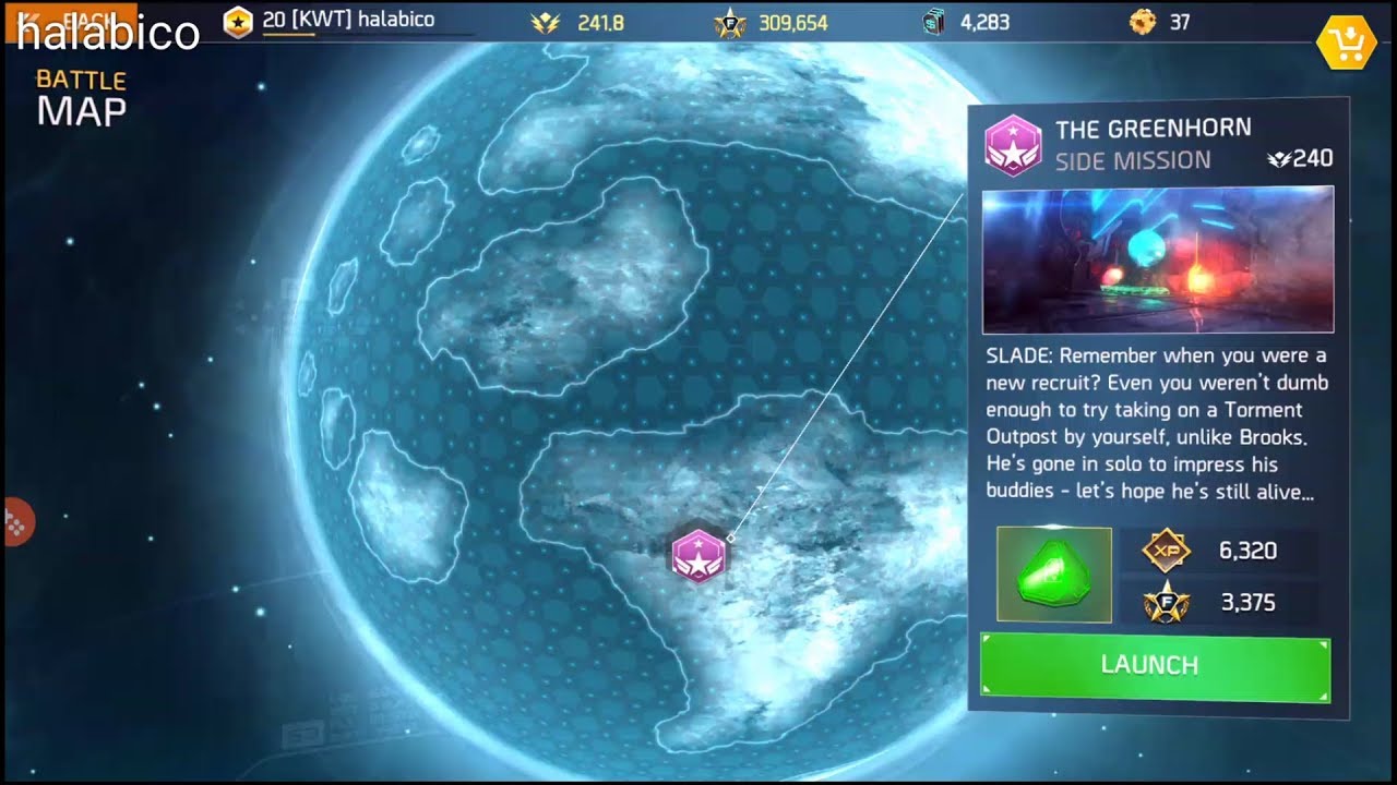 The GreenHorn - Side Mission - (Rank 20+4) - Shadowgun Legends Walkthrough