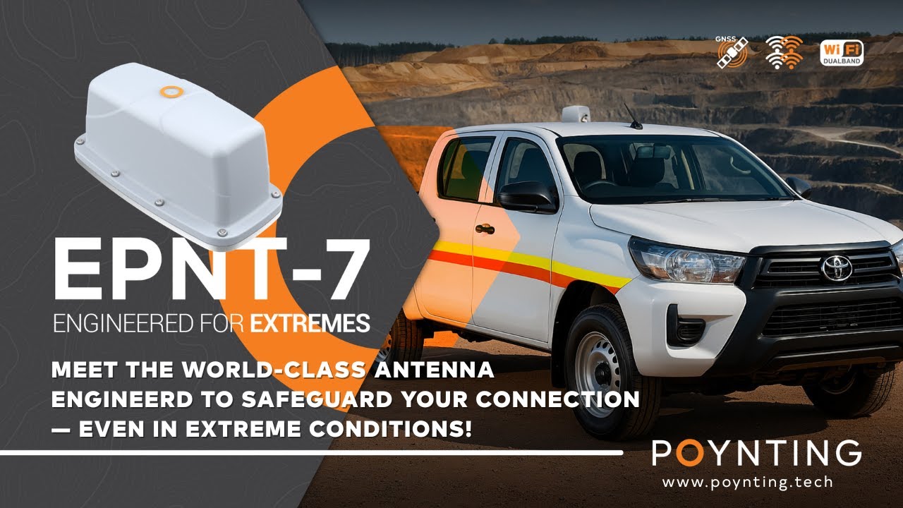 EPNT-7 | Rugged Cross Polarized, 4x4 MIMO Wi-Fi Antenna Solution for Harsh Environments