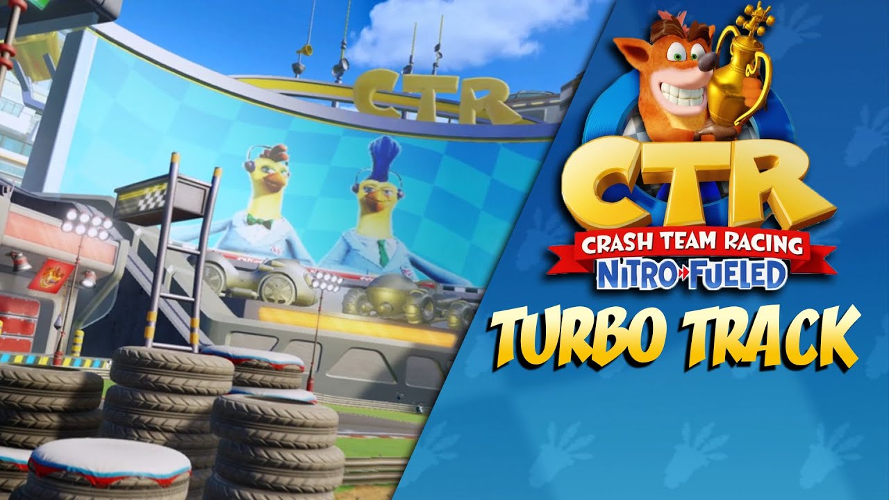 Crash Team Racing Nitro Fueled: Turbo Track Gameplay (PS4)