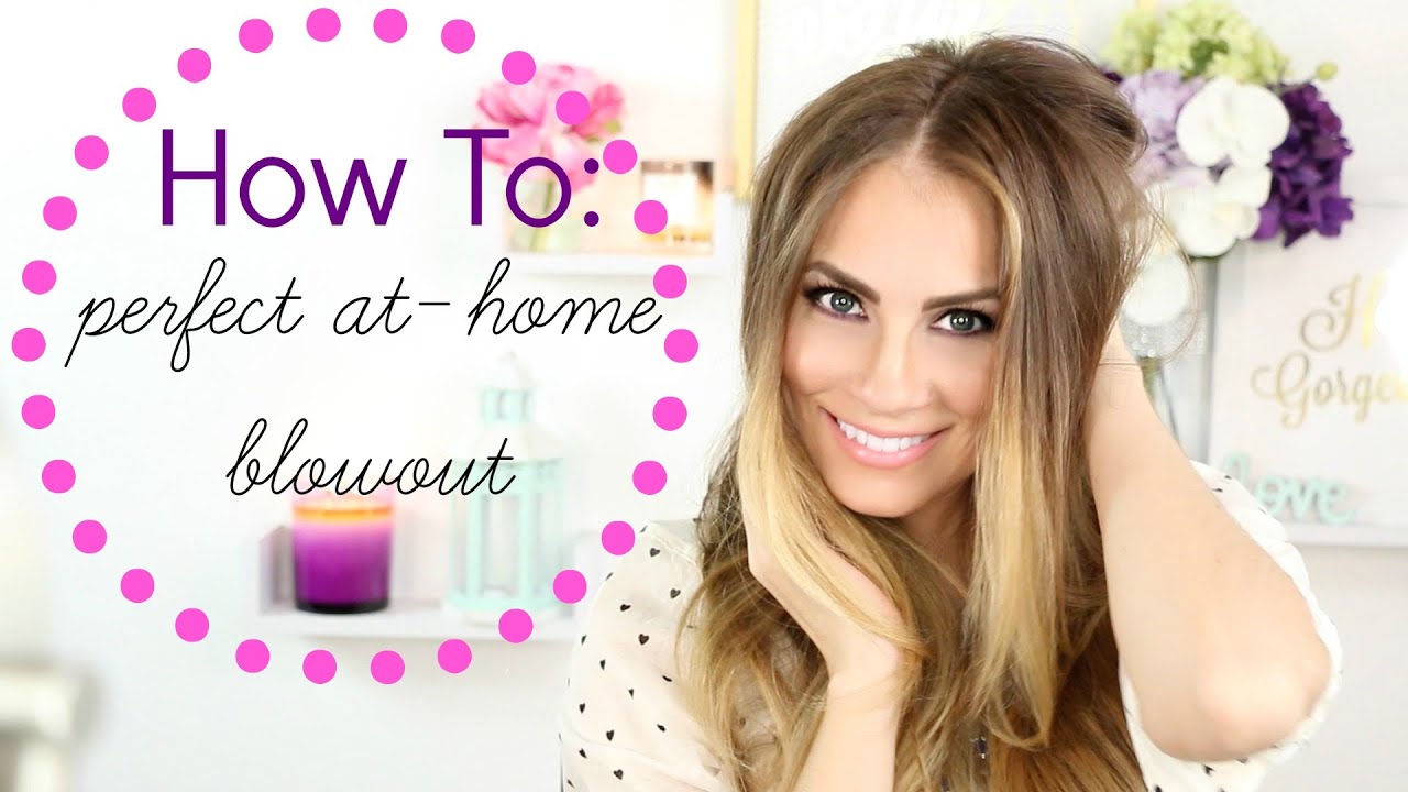 How To: Voluminous Blowout at Home | DIY Blow Dry for Beginners Tutorial | Angela Lanter