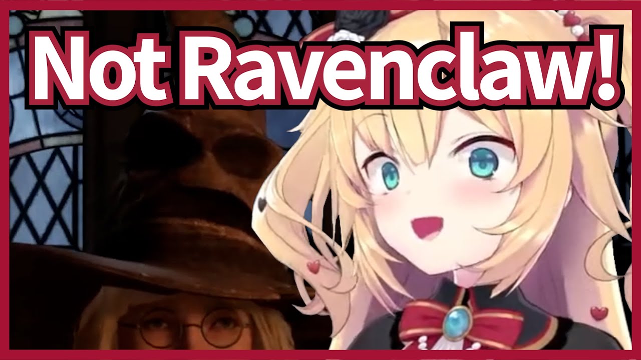 Haachama Didn't Want To Join Ravenclaw - Sorting Hat Ceremony 【Hololive / Eng Sub】