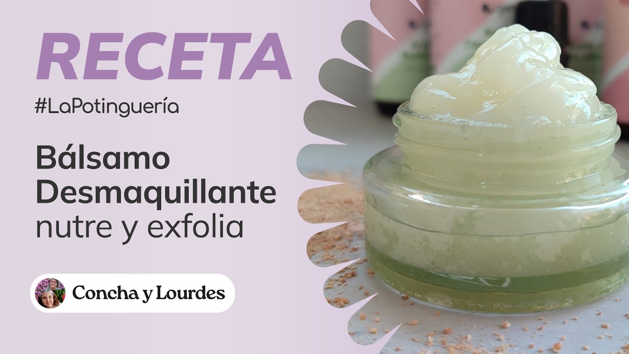 Cómo hacer Bálsamo Desmaquillante 🫧Nutre y Exfolia 🥭con Aceite de Ricino 🥣 Jabonarium #LaPotinguería