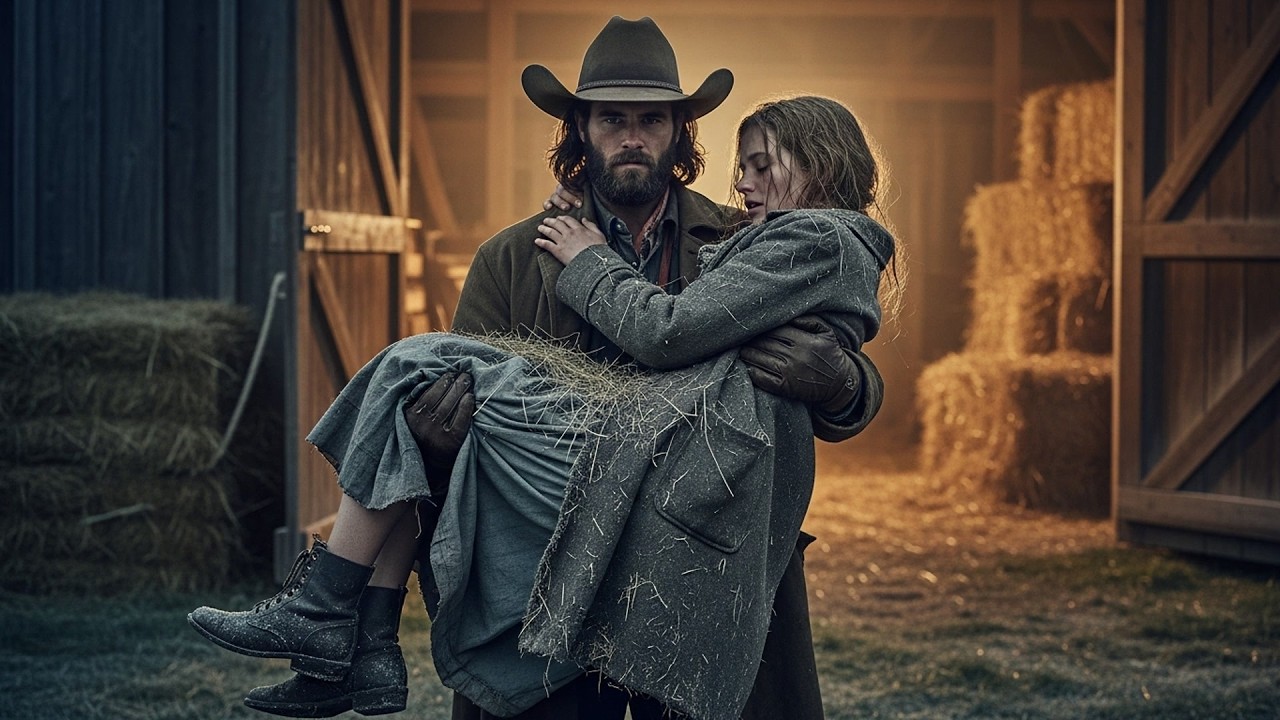 She Was Sleeping In Haystacks To Stay Warm, The Cowboy Offered A Bed And Stayed In The Barn
