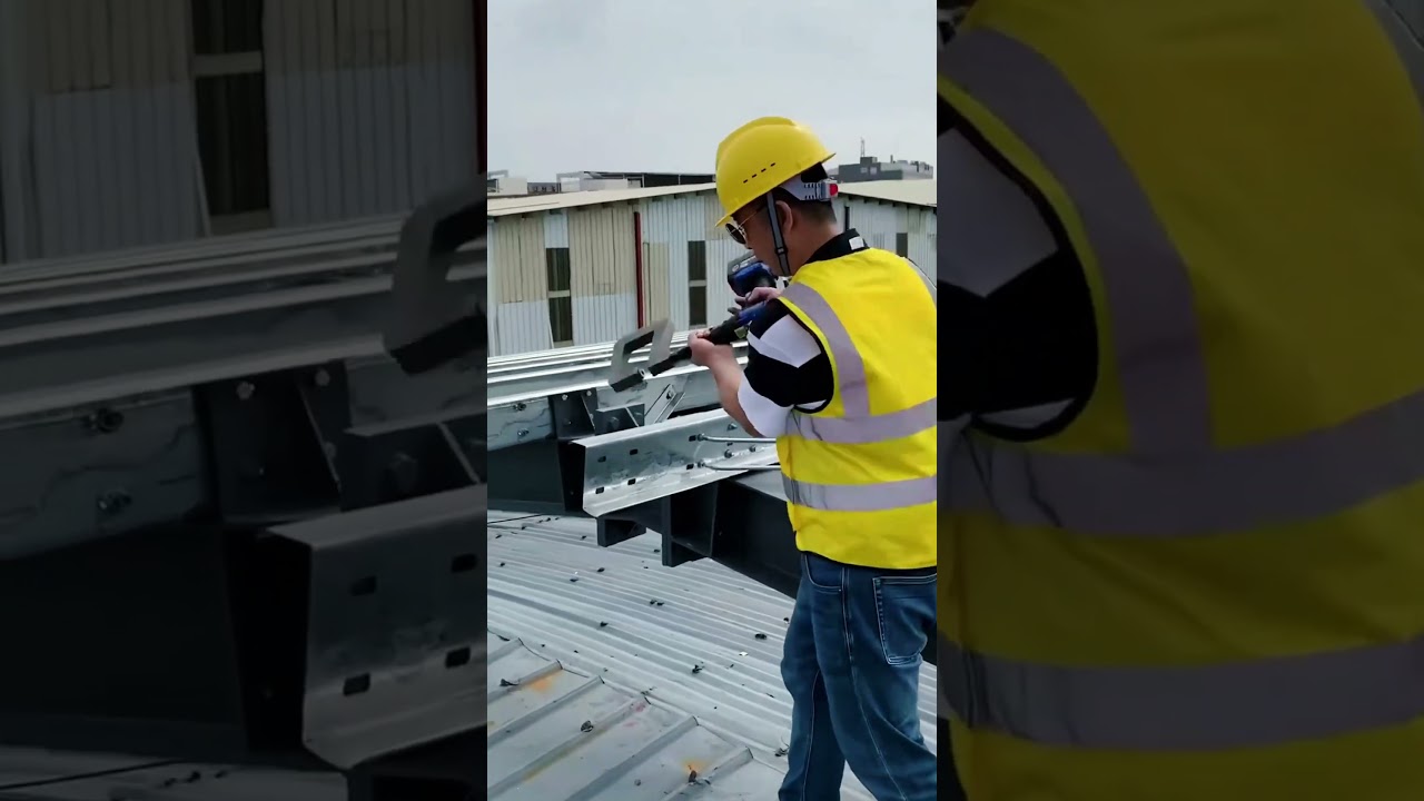 New portable punching machine, support support #steel #punchingtool #machine
