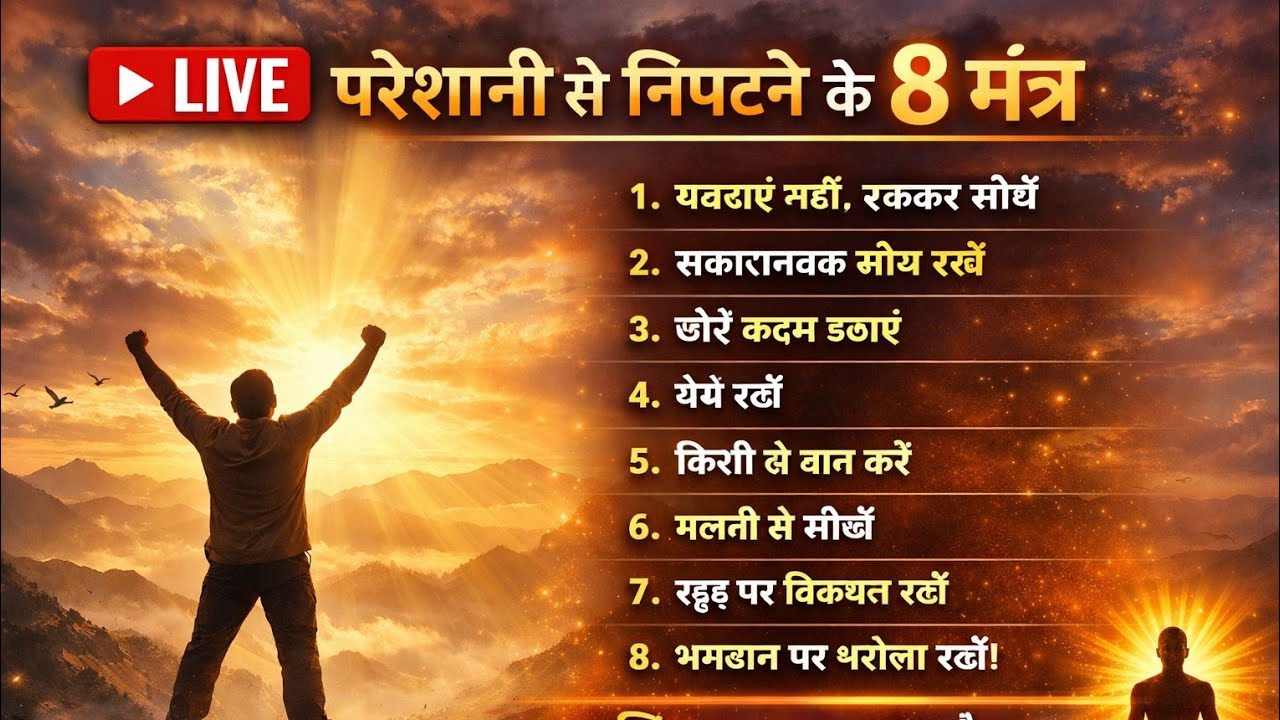 🥇 “सिर्फ 8 मंत्र… जिंदगी बदल जाएगी!”