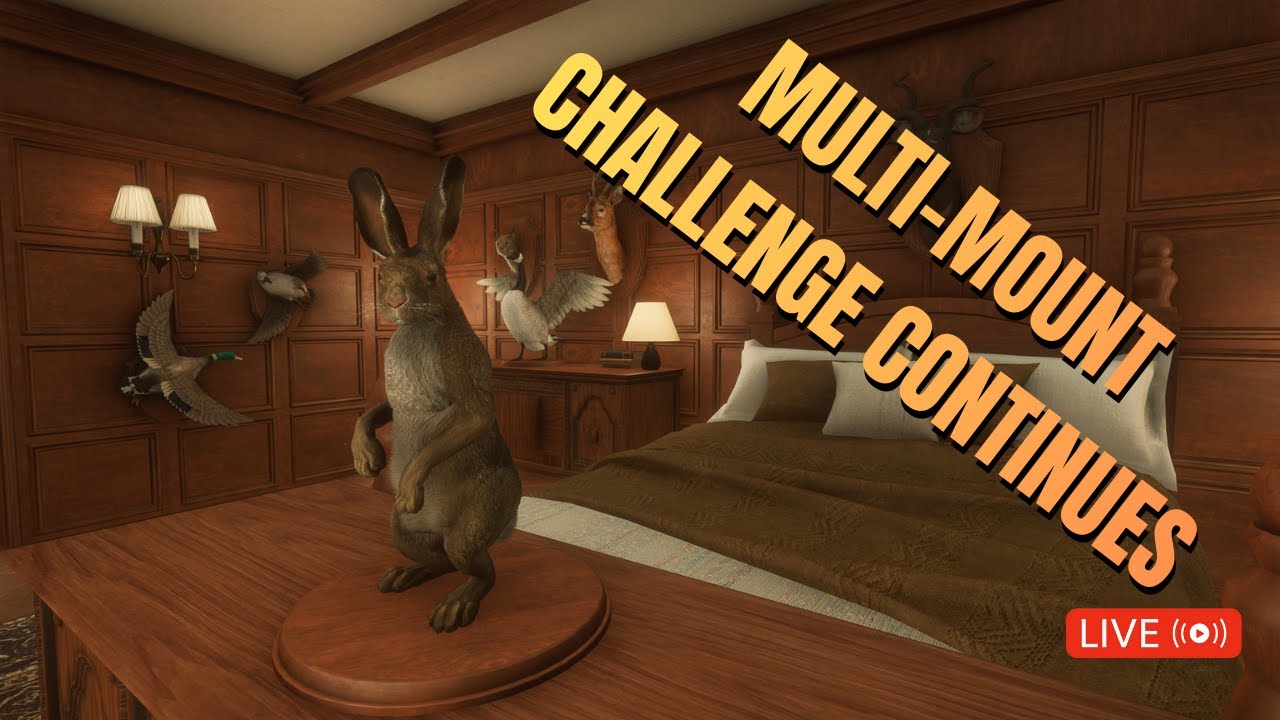 Wheel Decides The MULTI-MOUNT Challenge (2) In Hunter Call of The Wild