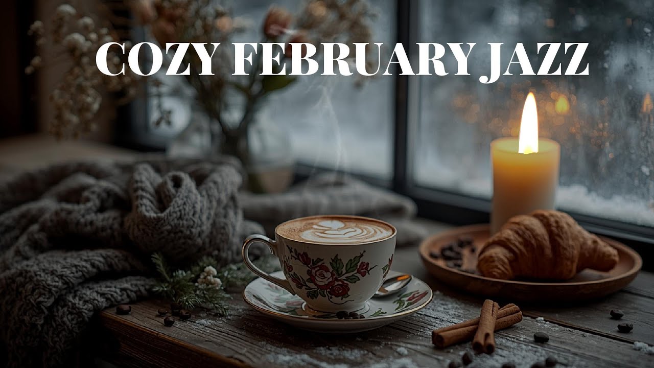☕ Cozy February Morning Bossa Nova Jazz | Relaxing Coffee Shop Music for Study & Work