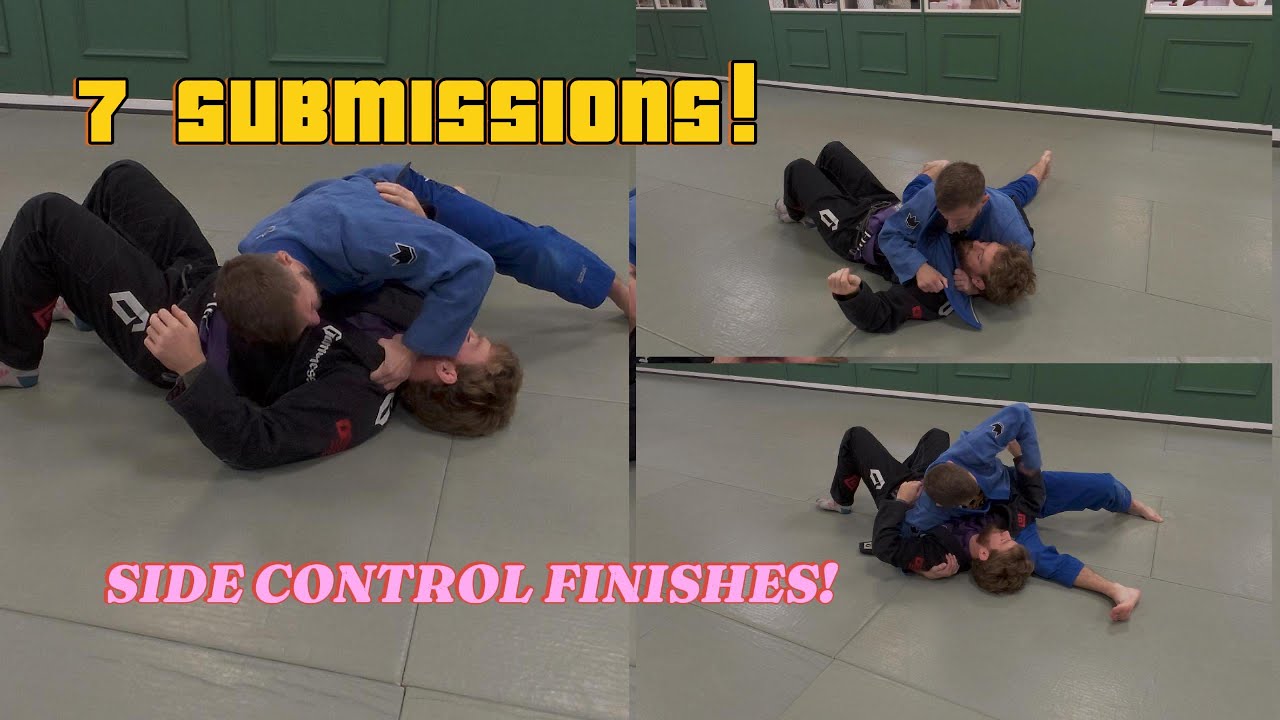 7 Side Control Finishes You NEED In Your Game | BJJ Submissions