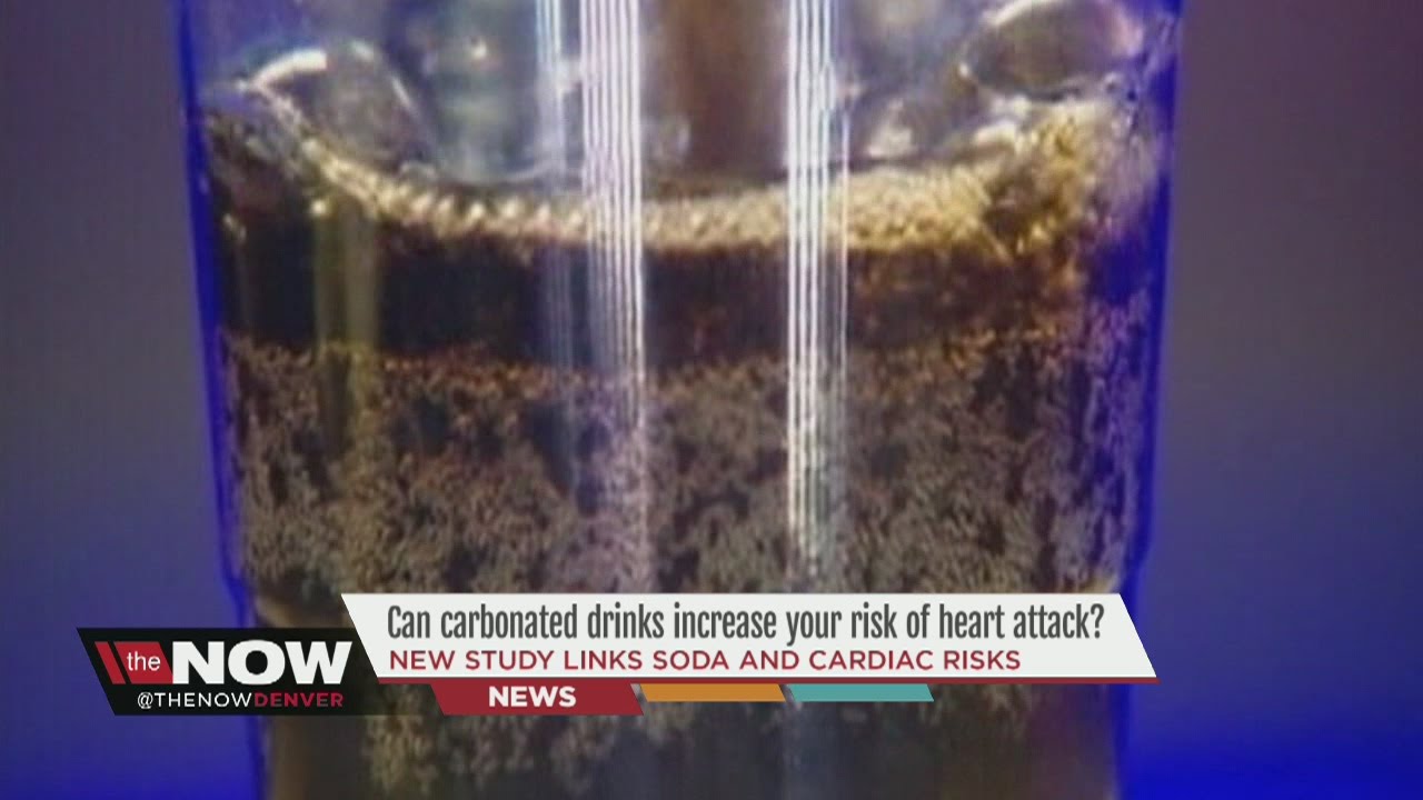 Can carbonated drinks increase your risk of heart attack?