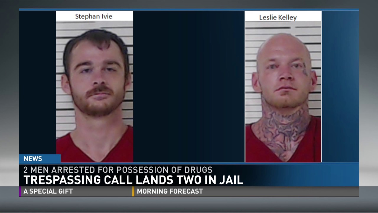 Trespassing Call Lands Two in Jail