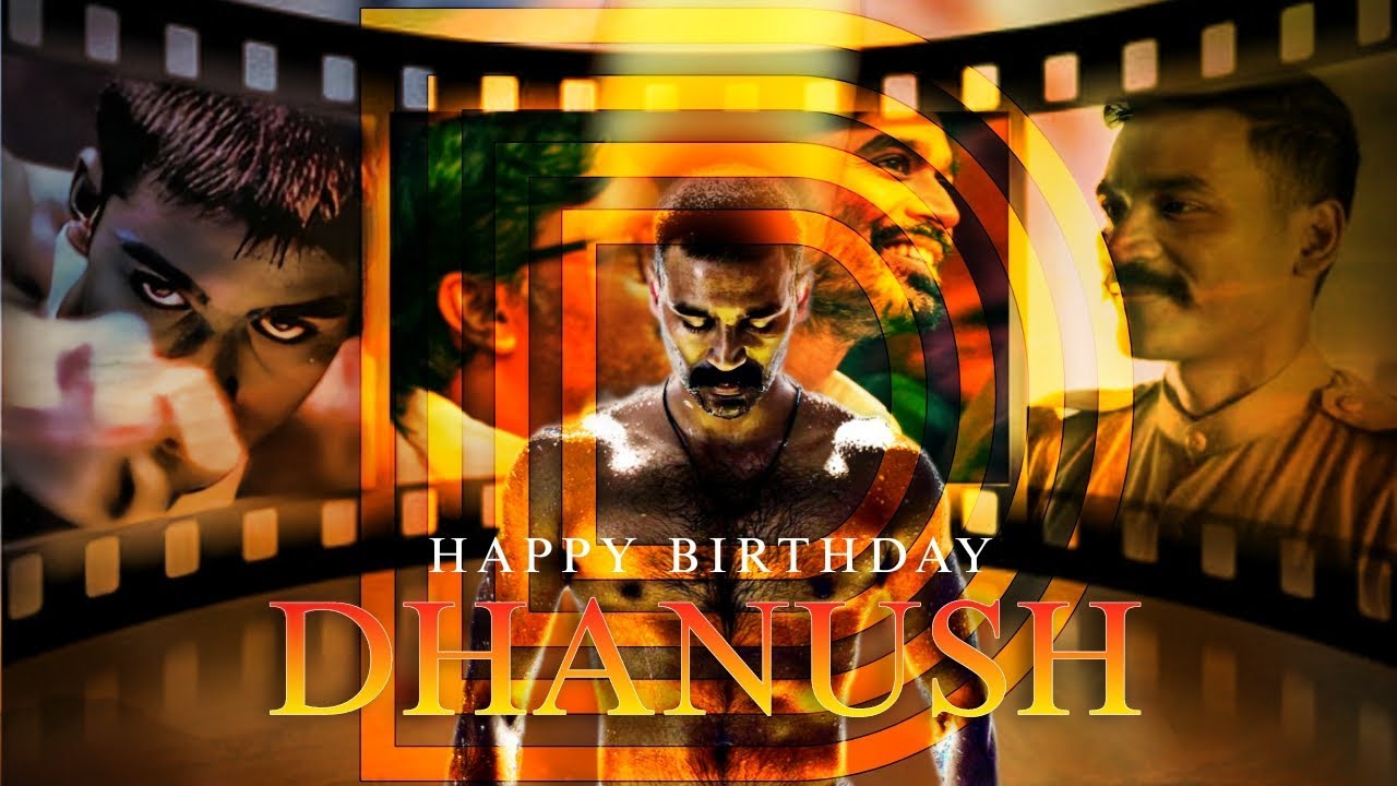 Happy Birthday DHANUSH | Mashup video | Jhreditz #dhanush #raayan #whatsappstatus