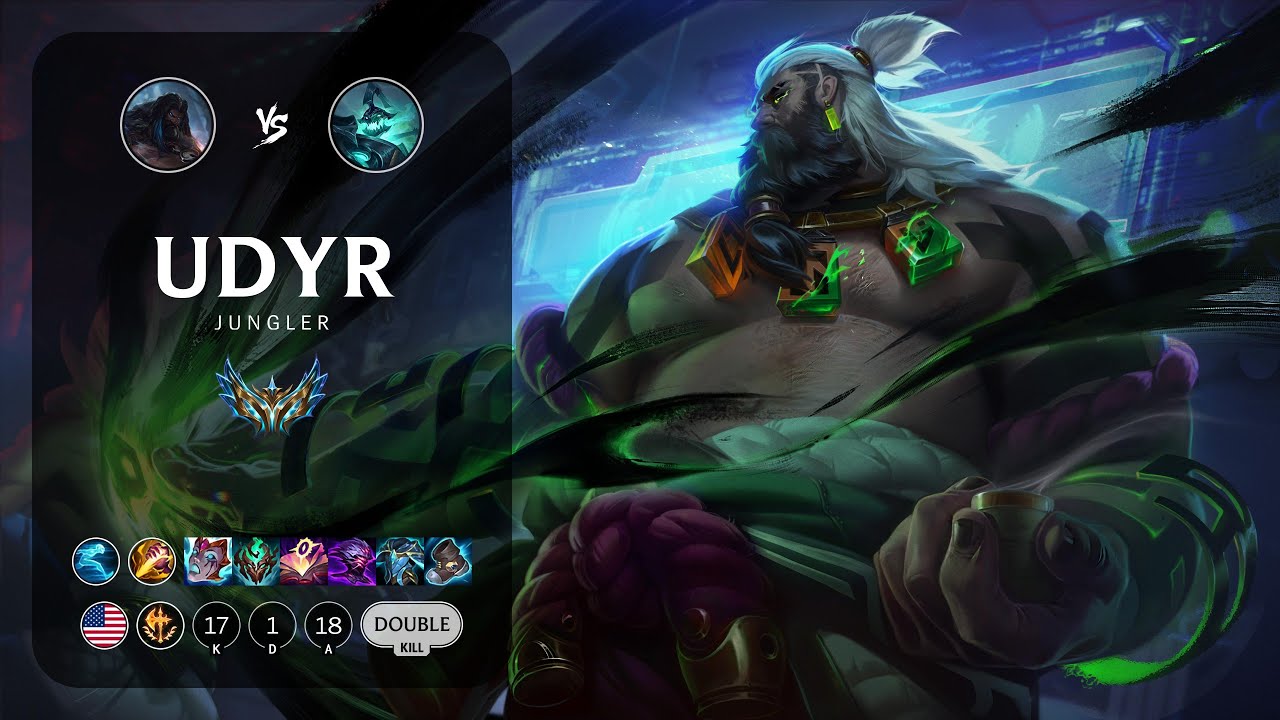 Udyr Jungle vs Hecarim - NA Challenger Patch 14.7