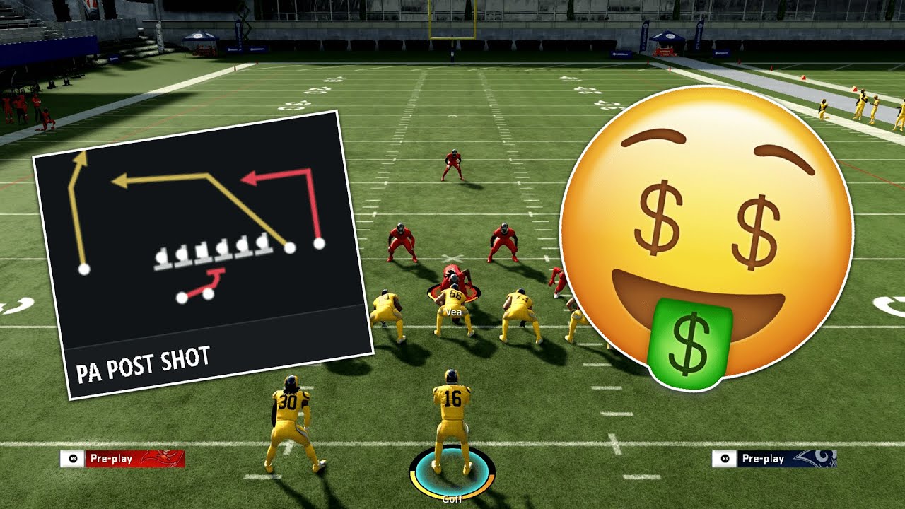 One Play TD You MUST Use! Gun Y Trips HB Wk Tutorial (Madden 20 Tips and Tricks)