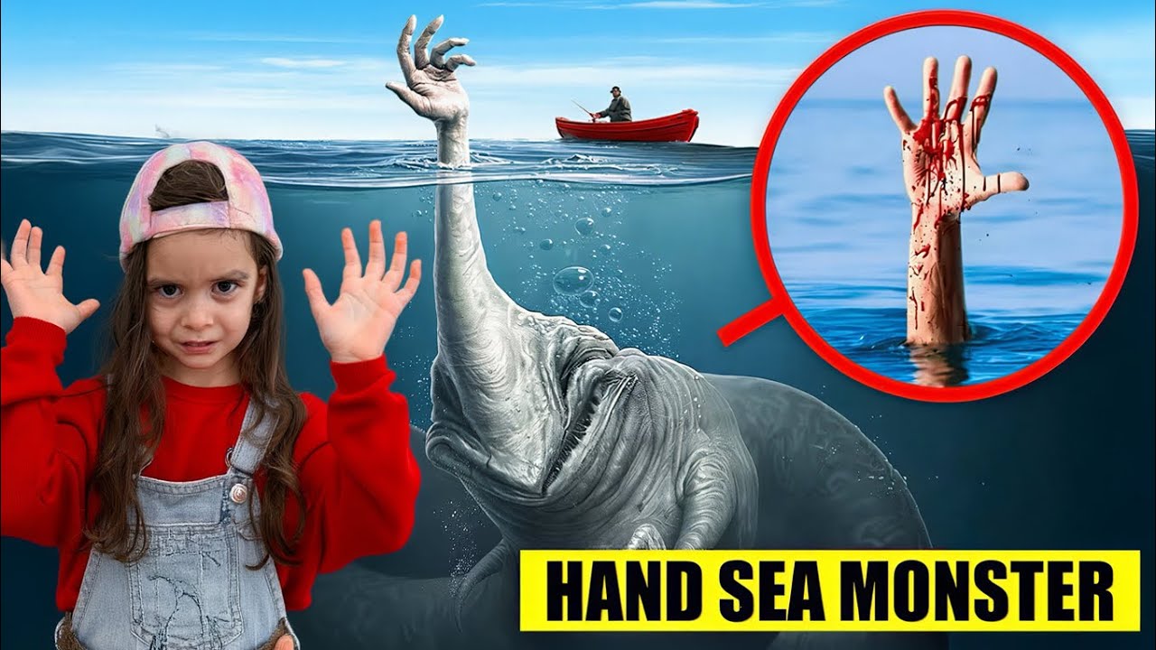 HAND SEA MONSTER DRONE KAMERALARINA YAKALANDI ⁉️ ALMİLA ARDEN NAPICAZ ⁉️