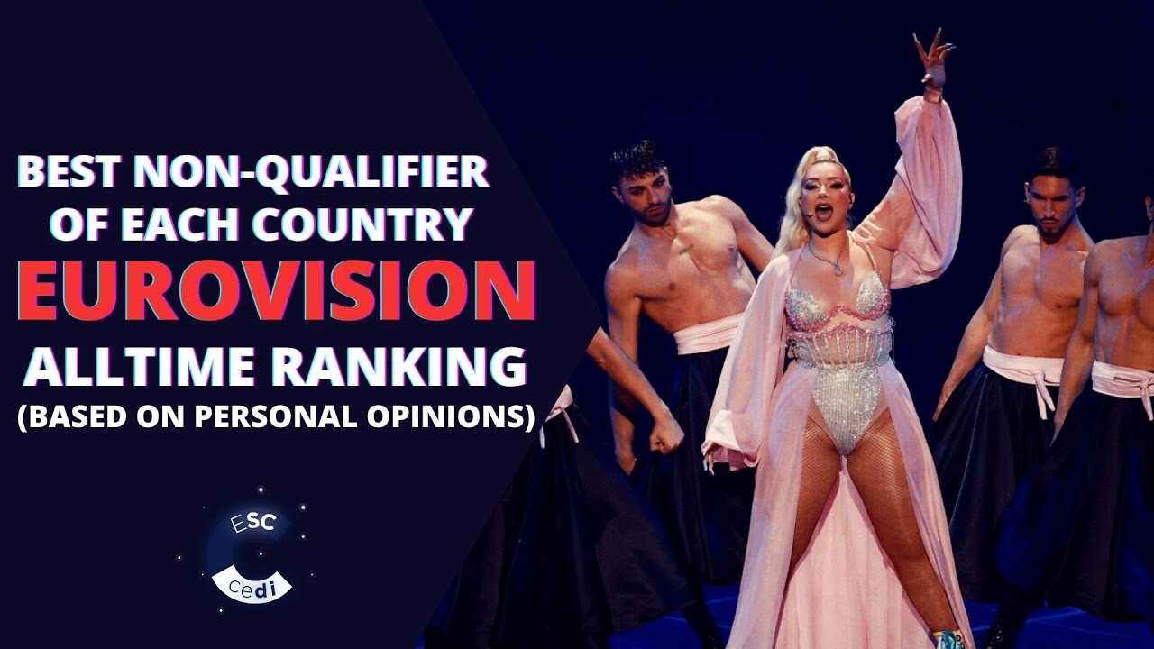 EUROVISION - BEST NON-QUALIFIER OF EACH COUNTRY (ALLTIME, 2022 UPDATE)