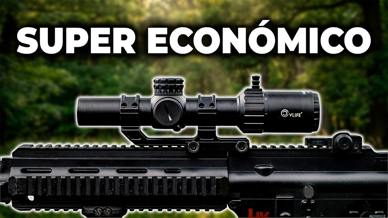 Probé un Visor LPVO Absurdamente Económico (Y no me lo creo)
